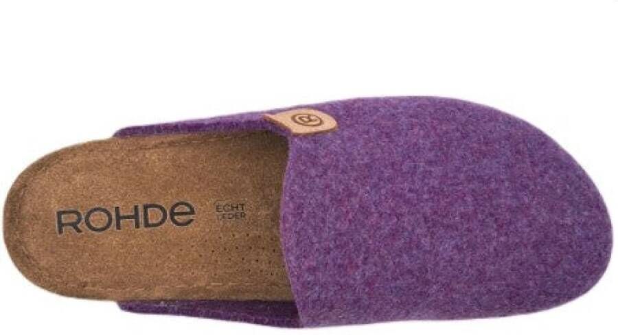 Rohde Paarse dames huisslipper Purple Dames