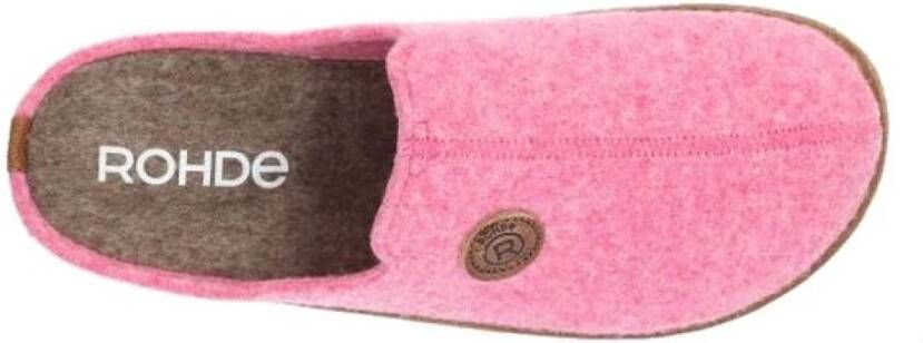 Rohde Roze Dames Pantoffel Schattig & Comfortabel Pink Dames