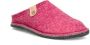 Rohde Roze vilt thuisslippers voor vrouwen Pink Dames - Thumbnail 4