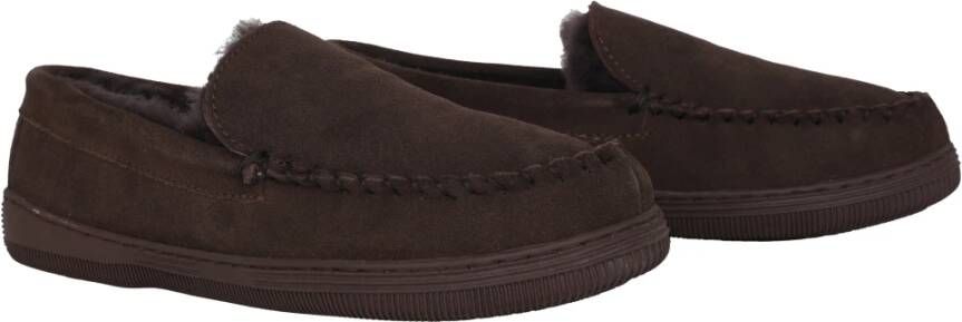 Rohde Warme heren pantoffels Bruin Brown Heren