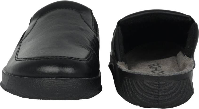 Rohde Warme heren pantoffels Zwart Black Heren