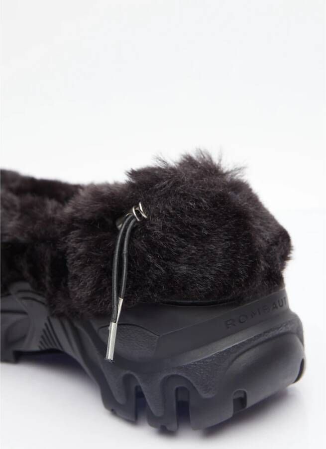 Rombaut Faux Fur Aura Sneakers Black Dames