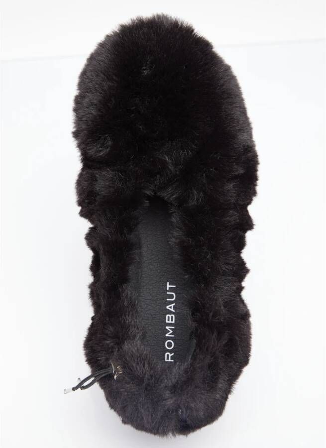 Rombaut Faux Fur Aura Sneakers Black Dames