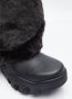 Rombaut Faux Fur Regenlaarzen Dikke Zool Black Dames - Thumbnail 2