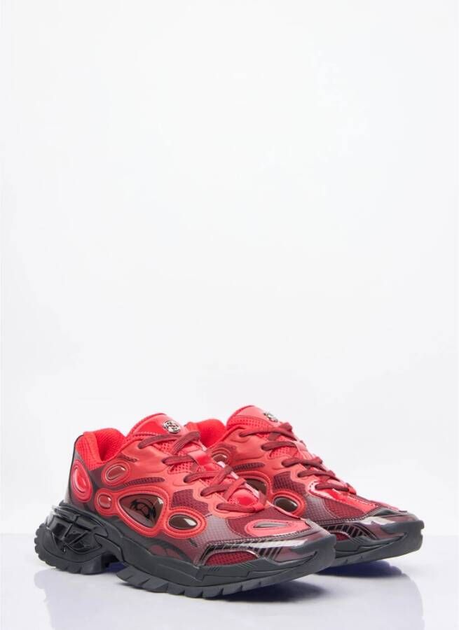 Rombaut Sneakers met glanzende panelen Red Heren