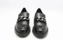 Rotta Stijlvolle Nero Mocassin met Kettingdetail Black Dames - Thumbnail 3