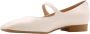 Rotta Stijlvolle Mary Jane Ballerina Schoenen Beige Dames - Thumbnail 4