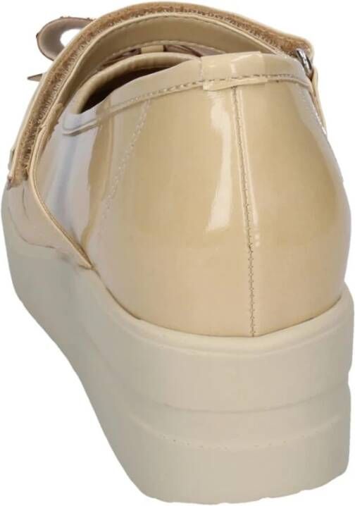 Rucoline Ballet Flats in Lakleer Beige Dames