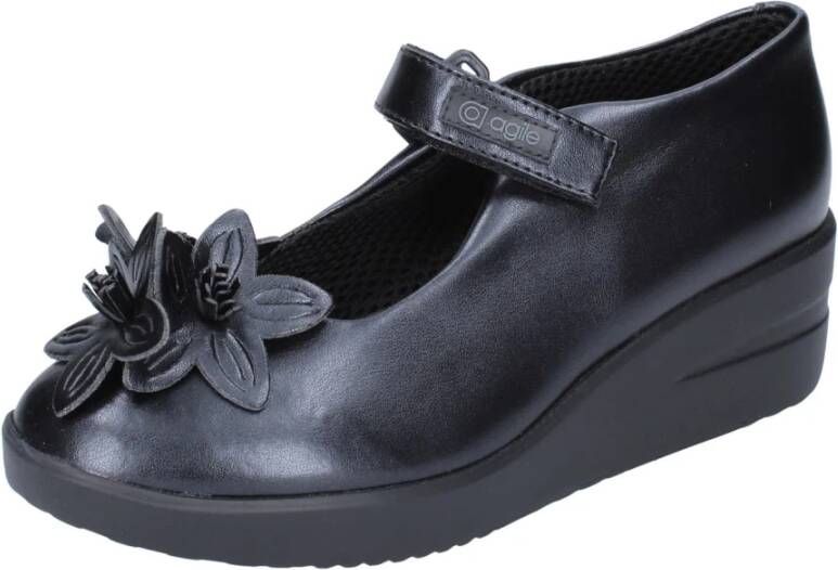 Rucoline Ballet Flats in Synthetisch Leer voor Vrouwen Black Dames