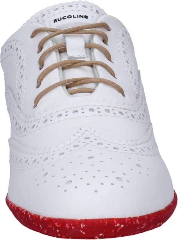 Rucoline Elegante Leren Damesschoenen White Dames