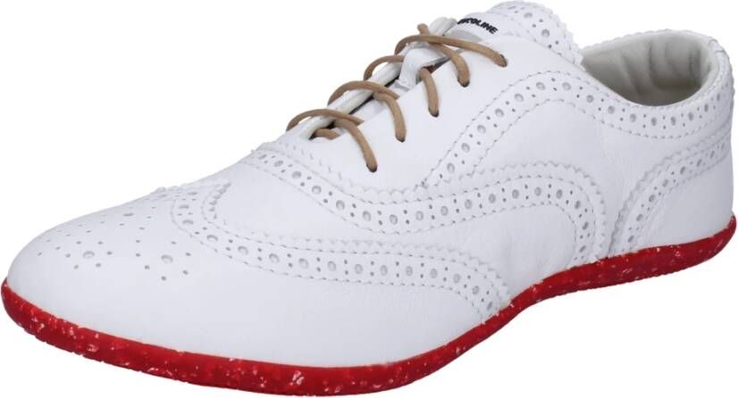 Rucoline Elegante Leren Damesschoenen White Dames