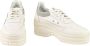 Rucoline Leren Modieuze Schoenen White Dames - Thumbnail 2