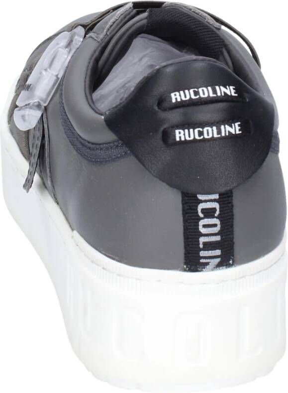 Rucoline Leren Sneakers voor Vrouwen Gray Dames