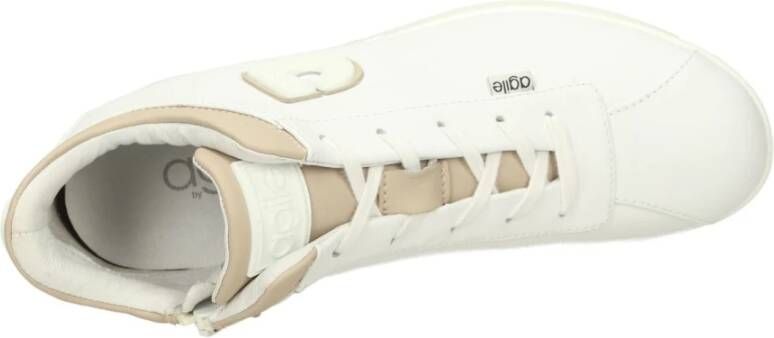 Rucoline Platform Sneakers White Dames