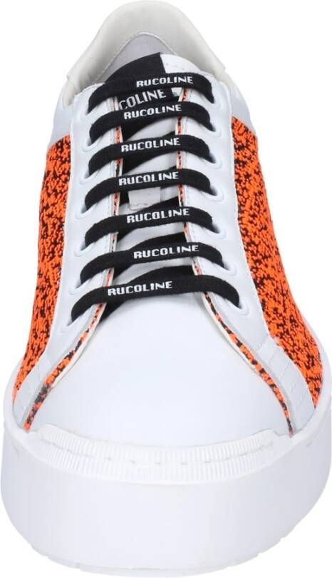 Rucoline R-Funk Sneakers in textiel voor mannen Orange Heren