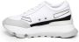 Rucoline Sportieve AKI Sneakers Wit Zwart Rubber White Dames - Thumbnail 4