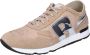 Rucoline Suede Heren Sneakers Beige Heren - Thumbnail 5