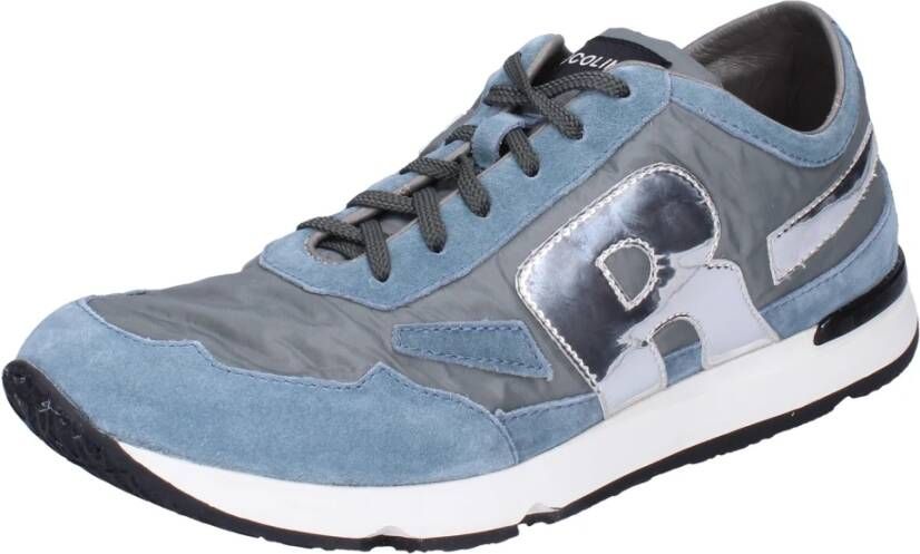 Rucoline Suede Heren Sneakers Blue Heren