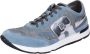 Rucoline Sneakers in camoscio Blauw Heren - Thumbnail 4