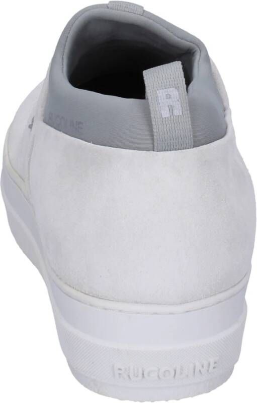 Rucoline Suede Heren Sneakers White Heren