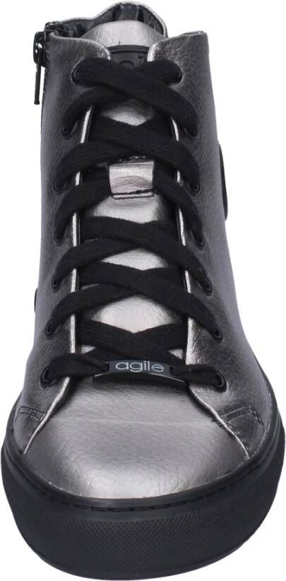 Rucoline Synthetisch Leren Dames Sneakers Gray Dames