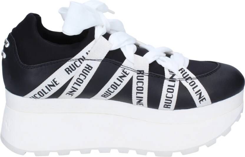 Rucoline Textiel Sneakers voor Vrouwen Black Dames