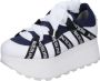 Rucoline Textiel Sneakers voor Vrouwen Blue Dames - Thumbnail 5