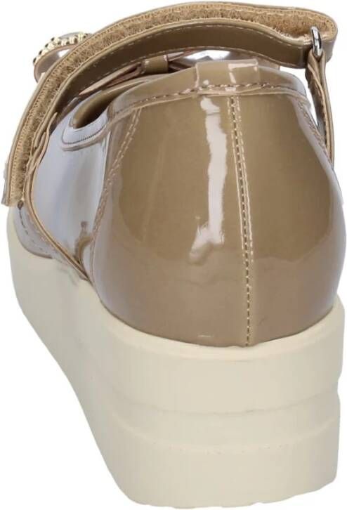 Rucoline Ultra Ballet Flats in Lakleer Beige Dames