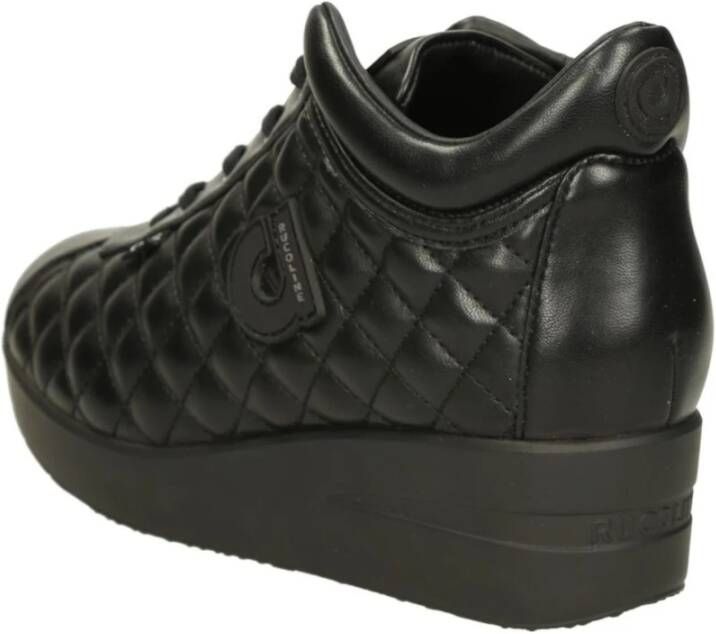 Rucoline Wedge Sneakers Black Dames