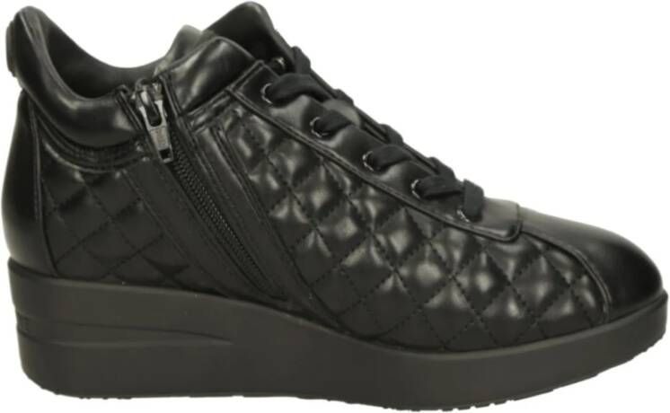 Rucoline Wedge Sneakers Black Dames