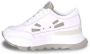 Rucoline Witte en Salie Leren Sneakers White Dames - Thumbnail 3