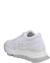 Rucoline Witte Gouden Leren Sneakers Vetersluiting White Dames - Thumbnail 3