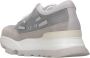 Rucoline Witte Grijze Sneakers Mesh Suède Platform White Dames - Thumbnail 4