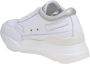 Rucoline Witte Leren Sneakers Vetersluiting White Dames - Thumbnail 3