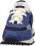 RUN OF Blau Sneakers Stijlvol en Comfortabel Blue Heren - Thumbnail 5