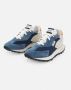 RUN OF Blauw Oranje Sneakers Blue Heren - Thumbnail 3