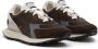 RUN OF Bruine Sneakers met Grijze Inzet Multicolor Heren - Thumbnail 2