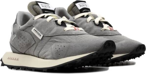 RUN OF Grijze Sneakers Gray Heren