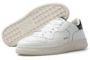 RUN OF Klassieke witte leren sneakers White Dames - Thumbnail 4