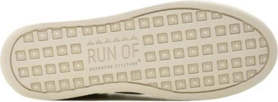 RUN OF Klassieke witte sneakers voor dames White Dames