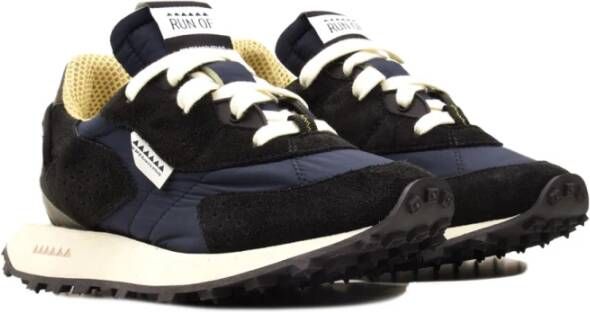 RUN OF Kripto W 02 Blue Sneakers Black Dames