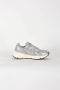 RUN OF Metallica Zilver Leren Sneakers Gray Dames - Thumbnail 4