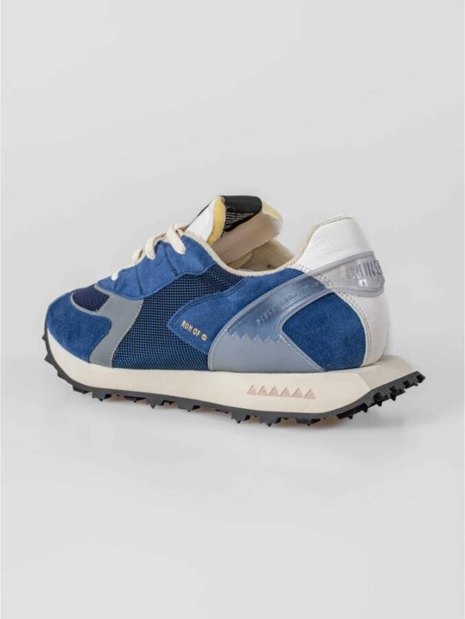 RUN OF Moderne Blauwe Sneakers Multicolor Heren