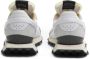 RUN OF Neon M Sneaker Off White Split Leer Beige Heren - Thumbnail 10