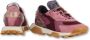 RUN OF Roze Orchidee Sneakers met Rode Details Multicolor Dames - Thumbnail 3