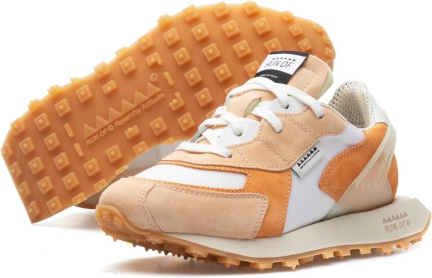 RUN OF Sneaker Arriette M Orange Heren