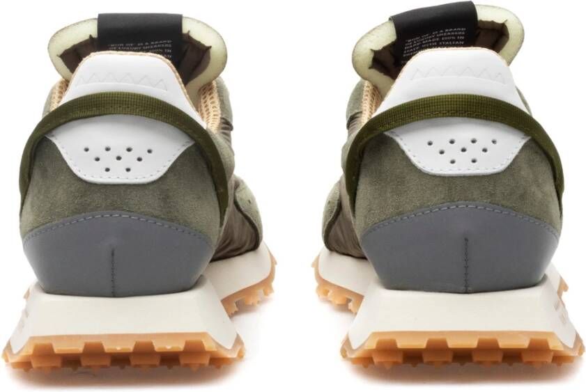 RUN OF Sneaker Bosco M Green Heren