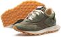 RUN OF Stijlvolle Sneakers voor Moderne Man Green Heren - Thumbnail 4