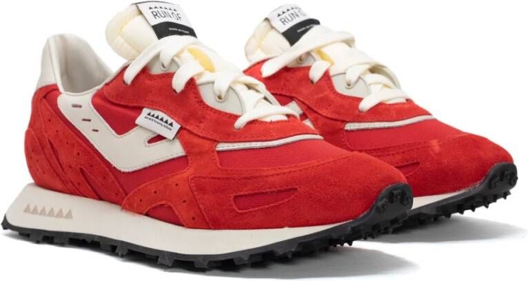 RUN OF Sneaker Crimson M Red Heren