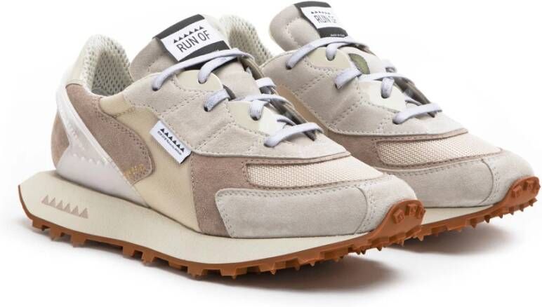 RUN OF Sneaker Finch M Beige Heren